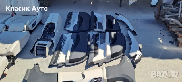Кожен салон BMW G11, снимка 3 - Части - 55357768
