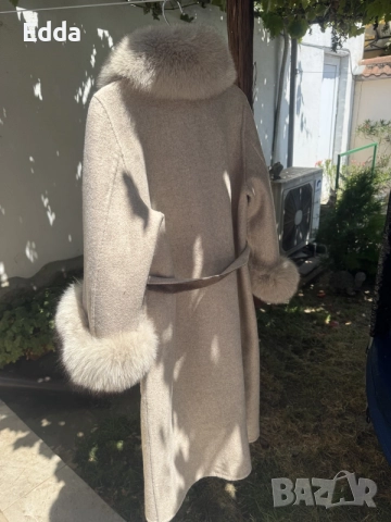 палто Алпака естествен косъм хс с м , снимка 4 - Палта, манта - 55331435