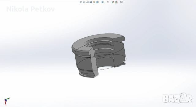 Чертежи и 3D модели по снимка или скица с размери | SolidWorks, снимка 7 - Проекти - 54458296