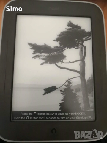 Електронен четец Nook bnr v350 с подсветка