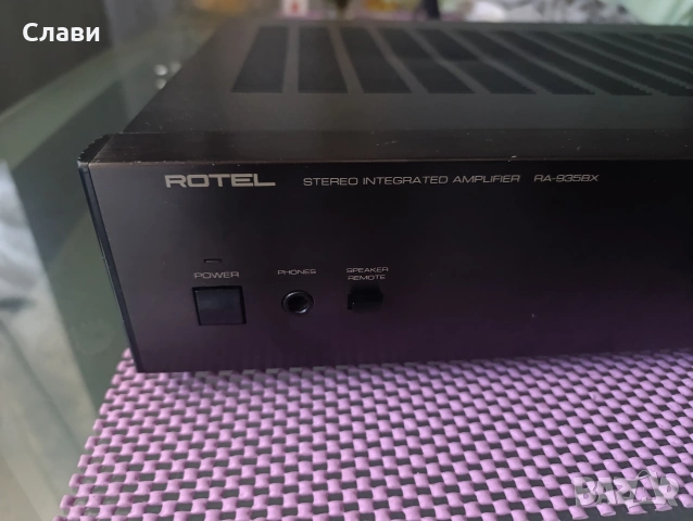 Усилвател Rotel RA-935BX, снимка 7 - Ресийвъри, усилватели, смесителни пултове - 55124583