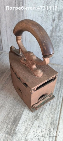 Стара ютия на жар - уникално бижу!, снимка 3 - Антикварни и старинни предмети - 54100070