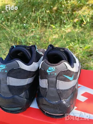Nike Air Max 95 Black Aura Green, снимка 7 - Маратонки - 55453318