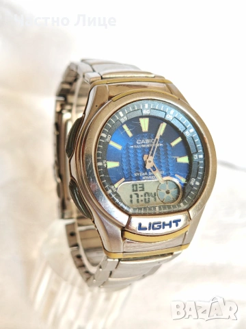 Много Рядък Модел на Мъжки Японски Часовник CASIO - AQ-180W, снимка 6 - Антикварни и старинни предмети - 54810051