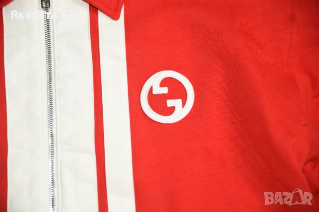 Gucci interlocking g jersey womans jacket оригинално, размер XS, снимка 2 - Якета - 54323045