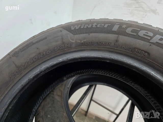 2бр зимни гуми 205/60/16 HANKOOK L06206 , снимка 4 - Гуми и джанти - 55232480