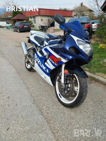 SUZUKI GSXR 600 2003г. Нов внос , снимка 4 - Мотоциклети и мототехника - 55046687