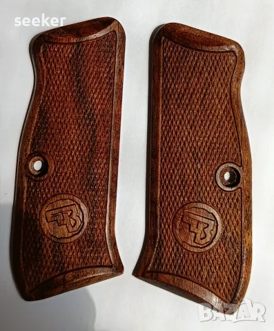 Орехови чирени за пистолет CZ 75/85 BD Police