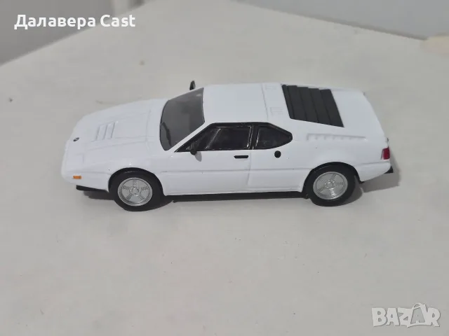 1/43 Bmw M1 Deagostini , снимка 6 - Колекции - 55591642