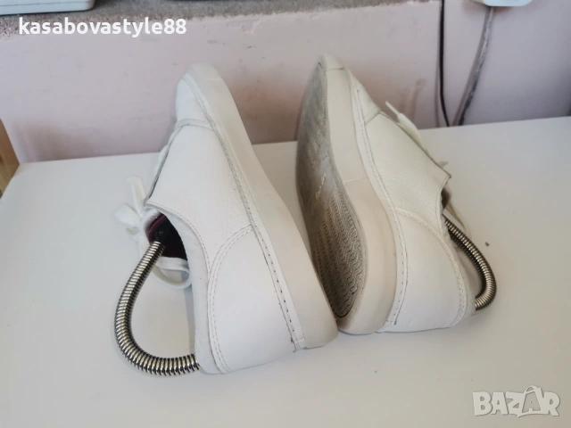 Бели обувки Clarks 42 н. Естествена кожа , снимка 7 - Дамски ежедневни обувки - 54148411