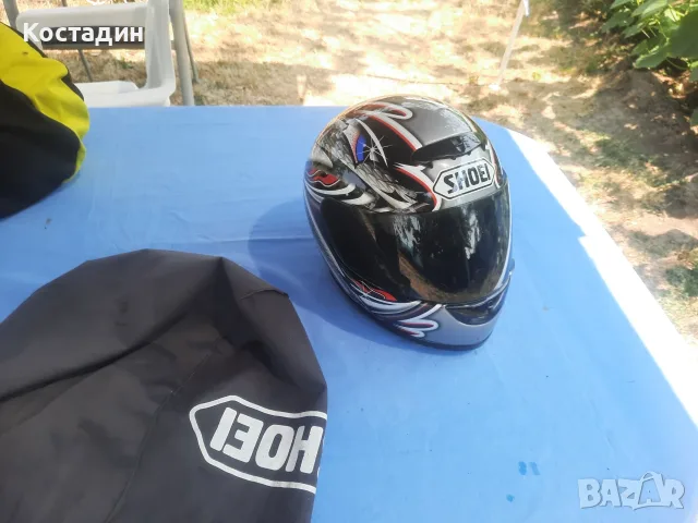 Мото каска SHOEL размер 56-57см, снимка 2 - Аксесоари и консумативи - 55608984