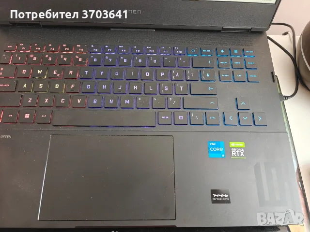 Геймърски лаптоп HP Omen, снимка 2 - Лаптопи за игри - 55673900