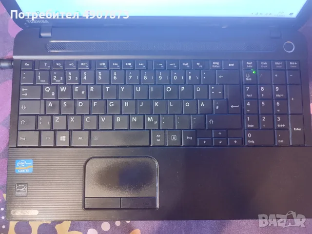 Лаптоп Toshiba Satellite Pro C50-A-1EM, снимка 7 - Лаптопи за дома - 55697685
