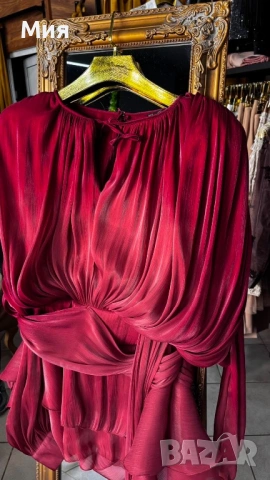 Дамска елегантна рокля , снимка 2 - Рокли - 54124458