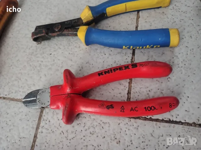 Кербовачни щанцови клещи klauke knipex bahco, снимка 10 - Клещи - 51527999