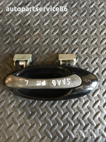 Външна дръжка за предна лява врата черна за Saab 9-5 (2002–2007) 5510086