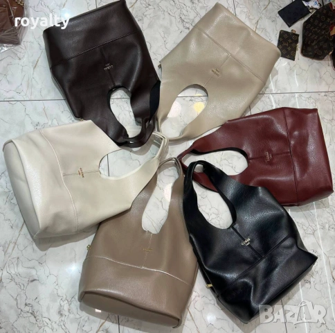 Guess Нова Кожена Дамска Чанта Различни Цветове 