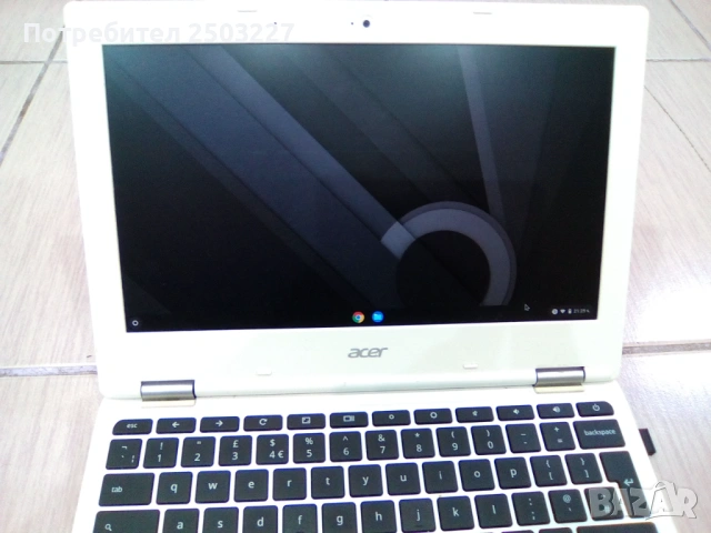 Acer ChromeBook 11 CB3-131-C8D2 11.6″ – Celeron 2.16GHz 2GB Ram 16GB eMMC, снимка 2 - Лаптопи за дома - 54577412