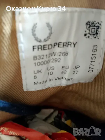 Fred Perry гуменки , снимка 12 - Маратонки - 55314143