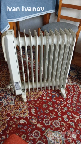 Маслен радиатор DeLonghi HORK KH771225 2500W 12 ребра, снимка 6 - Радиатори - 55132981
