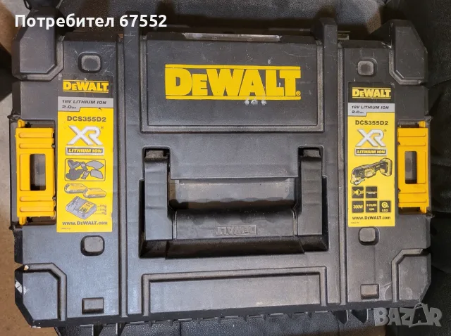 Tstack DeWalt с пяна за реноватор DCS355. 