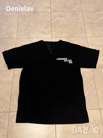 VLone тениски – 2 броя черни | Чисто нови, снимка 3 - Тениски - 54743756