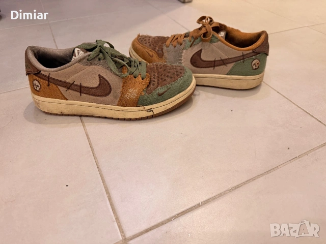 Nike Dunk Low x Zion Williamson "Voodoо, снимка 3 - Кецове - 54585738