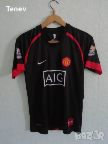 Manchester United Ronaldo 2007/2008 Away Nike тениска фланелка Роналдо Манчестър Юнайтед екип , снимка 2 - Тениски - 49365599