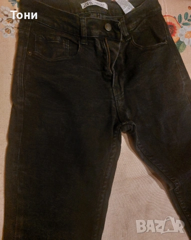 ZARA Дамски Запазени Дънки М,38, снимка 2 - Дънки - 54623532