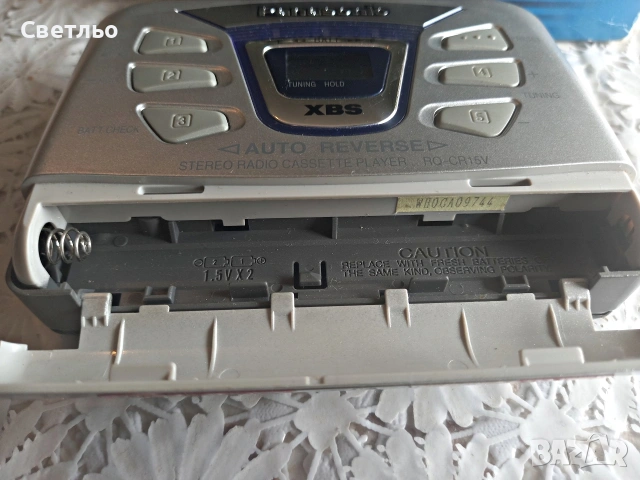 Уокмен Panasonic RQ-CR15V Касетен аудио плеър, снимка 6 - Други - 54675107