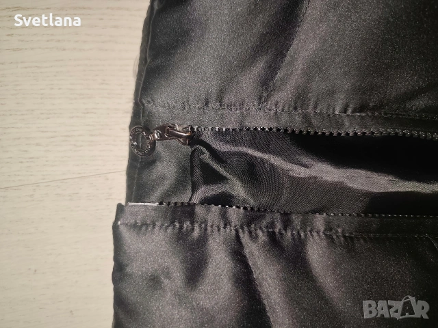 Зимно яке DKNY в класически черен цвят, снимка 11 - Якета - 54117452