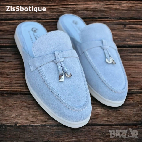 Loro Piana дамски чехли естествена кожа, снимка 4 - Чехли - 55248607