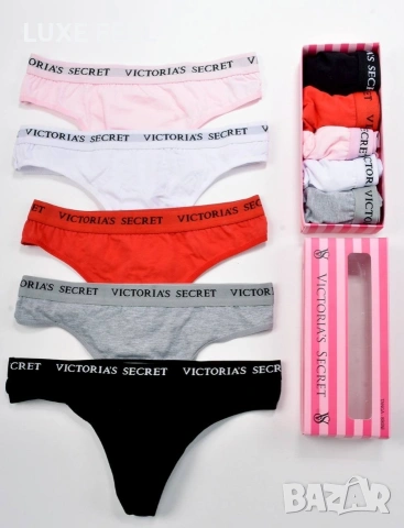 Victoria Secret 💎 Calvin Klein 💎Chanel💎5бр в Кутия, снимка 4 - Бельо - 54621736
