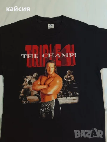 Винтидж WWE Тениска от 90-те години , снимка 3 - Тениски - 55684233