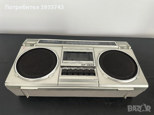 Sharp GF4949 радиокасетофон , снимка 9 - Радиокасетофони, транзистори - 54571759