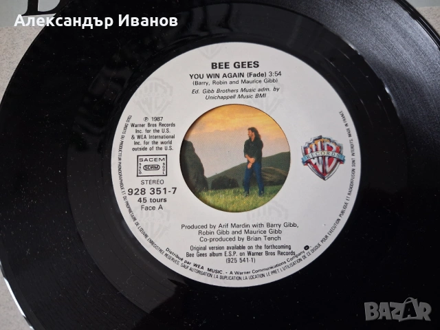 Стара грамофонна плоча , снимка 4 - Грамофонни плочи - 47417459