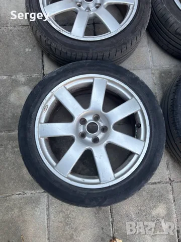 Алуминиеви лети джанти 5х100 R17, снимка 4 - Гуми и джанти - 55391418
