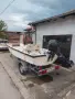 Продава се лодка, регистран колесар и четиритактов двигател , снимка 3