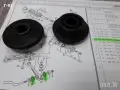 431407181F**NEU**VAG**AUDI**A100-200**ТАМПОНИ ЗА ПРЕДЕН НОСАЧ** , снимка 2