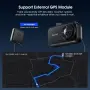 Avylet 4K/2.5K+1080P Видеорегистратор за автомобили отпред и отзад, снимка 8