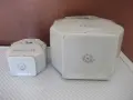 Лот от 2 бр. порцеланови кутии от соца за грис и лимонтозу, снимка 7