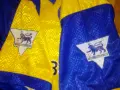 Leeds United футболна тениска винтидж офицален фен продукт на Лийдс №13 и 15 размер Л, снимка 4