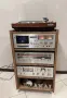 🔊Топ ретро аудио сет AKAI Усилвател AM-2450, Тунер AT-2450L, Дек GXC-209D, Грамофон AP-100C + шкаф, снимка 2