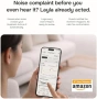 Нов Смарт сензор за шум и присъствие 3 в 1 WiFi мониторинг Airbnb шум движение температура за имоти, снимка 2