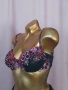 hunkemoller 80 D Черен дантелен сутиен с богата бродерия , снимка 2