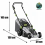 Електрическа косачка 2400W | 43 см ширина | 50л кош | 5 степени, снимка 1