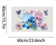 Лило Стич Stitch дупка в стена стикер лепенка за стена детска стая самозалепващ, снимка 4