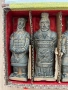 Винтидж китайски теракотени воини и кон от династията Цин , снимка 2