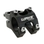 Къса лапа за кормило WAKE 31.8mm, Алуминий 6061, 45mm, 131g – Черна, за MTB, трекинг и градски 10269, снимка 1