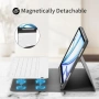 Нов Магнитен калъф с клавиатура за iPad Air 11 M4 M3 M2 UK Bluetooth кейс таблет, снимка 3